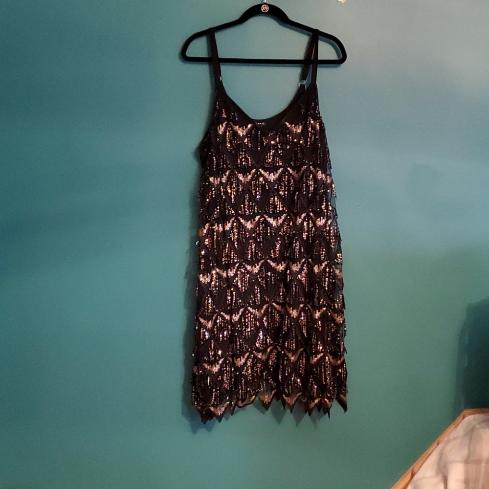Torrid fringe dress
